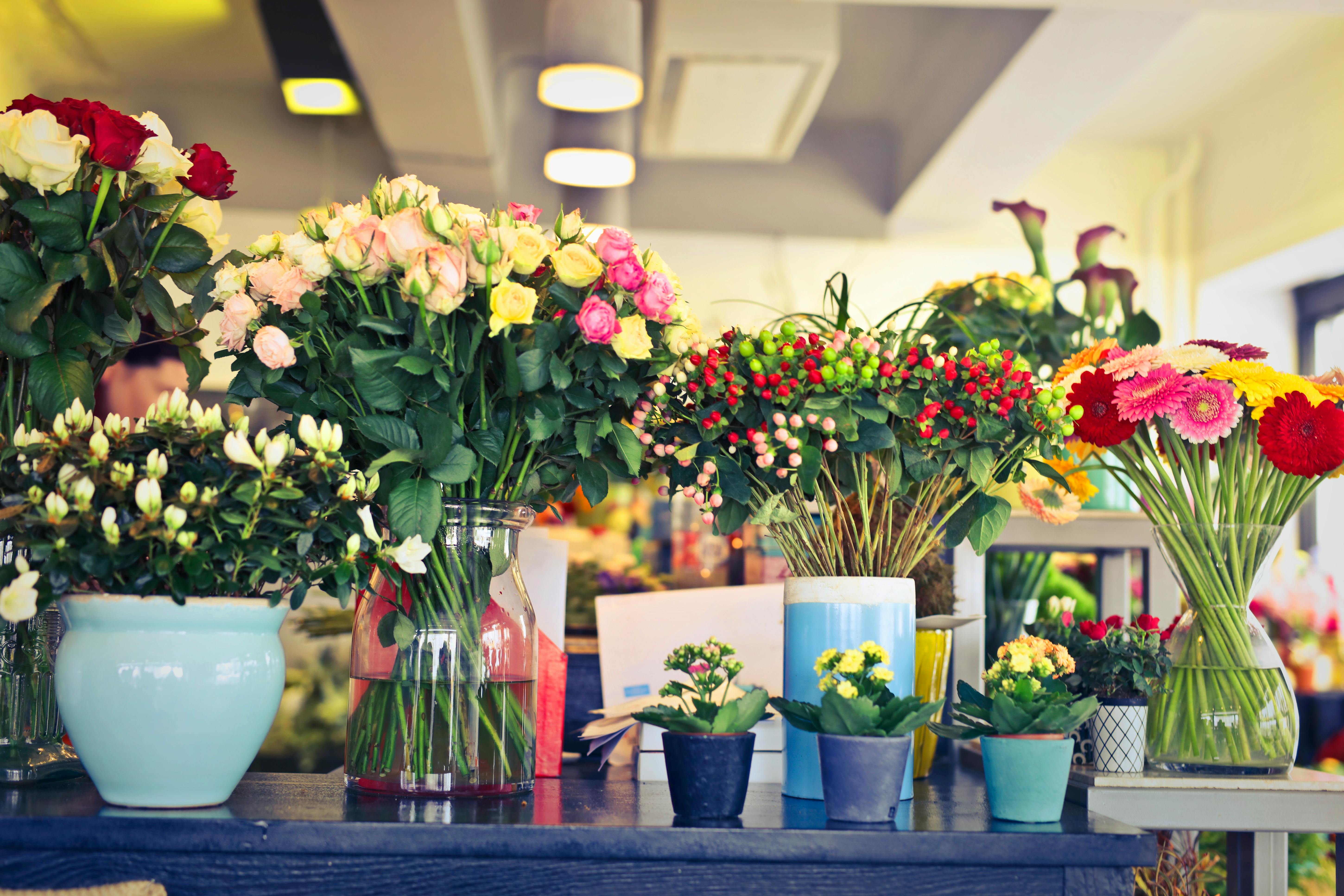 Birthday and celebration flower bouquet